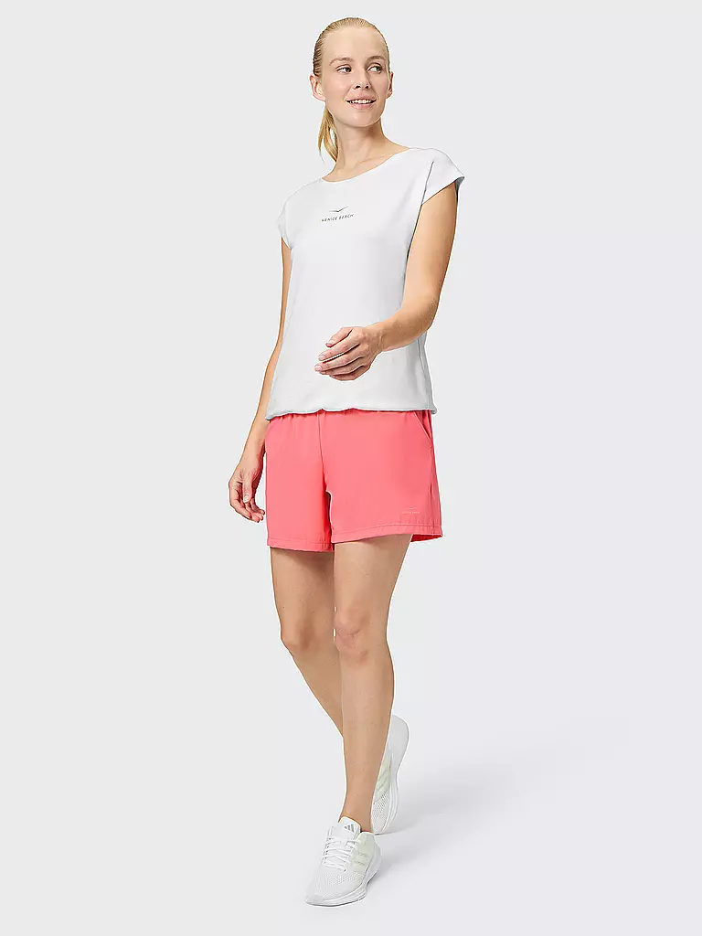 VENICE BEACH | Camiseta de fitness Wonder para mujer | Blanco