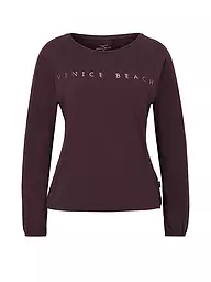 VENICE BEACH | Damen Fitnessshirt Rylee | Rojo oscuro