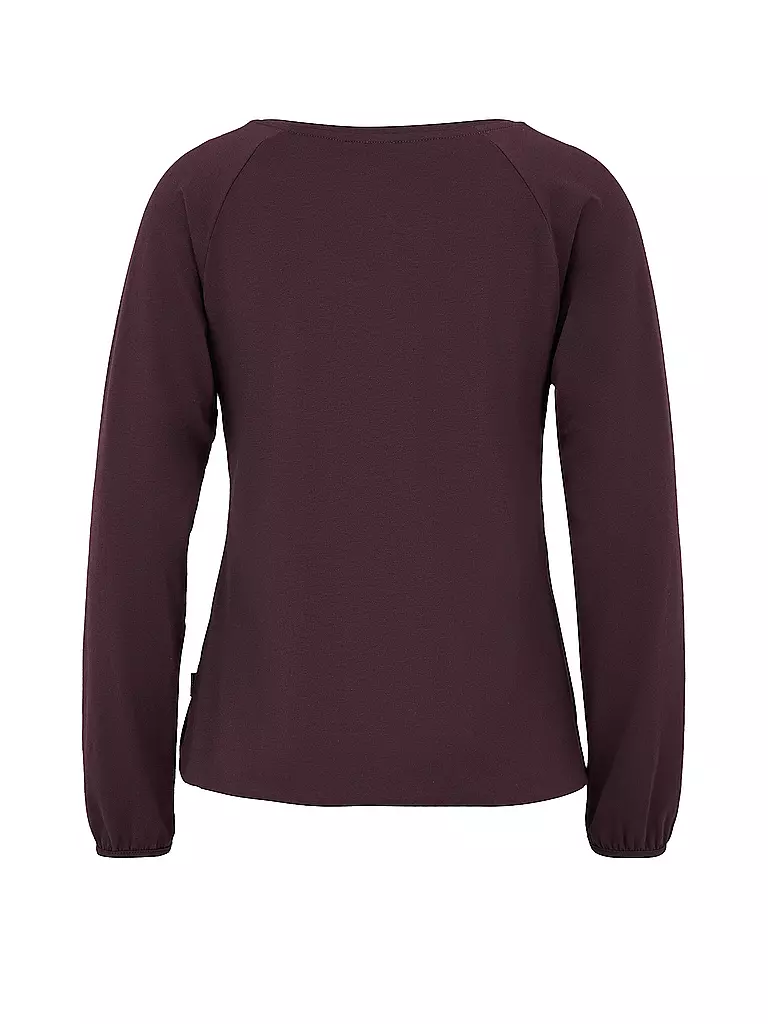 VENICE BEACH | Damen Fitnessshirt Rylee | Rojo oscuro