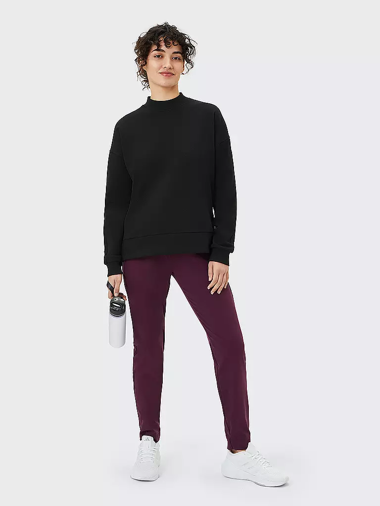 VENICE BEACH | Damen Fitnesssweater Aislinn | Negro