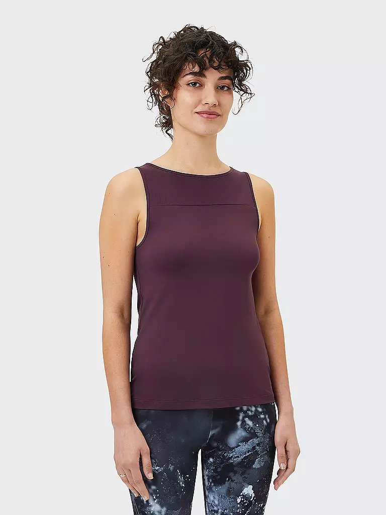 VENICE BEACH | Damen Fitnesstank Cori | Rojo oscuro