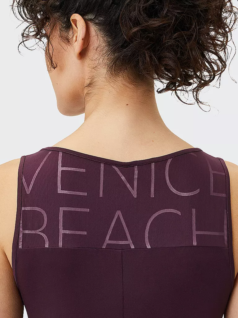 VENICE BEACH | Damen Fitnesstank Cori | Rojo oscuro