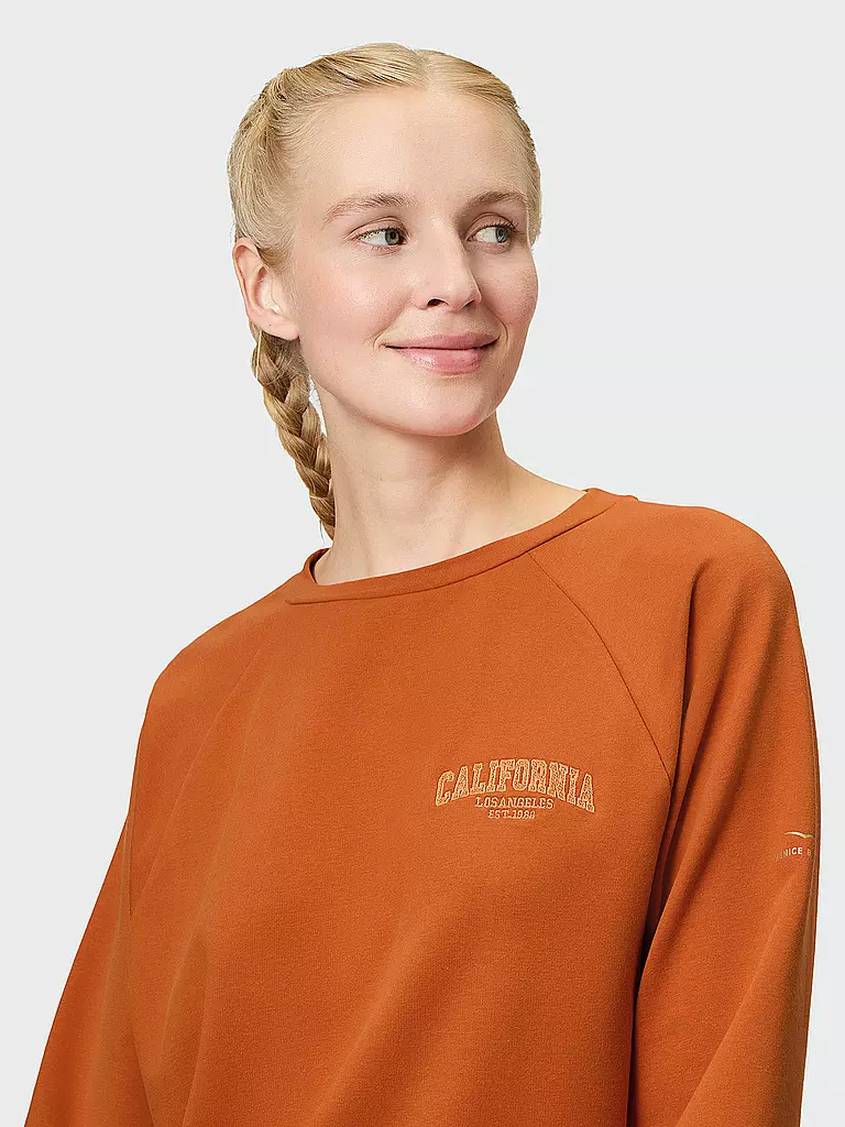 VENICE BEACH | Sudadera de fitness Eartha para mujer | Naranja