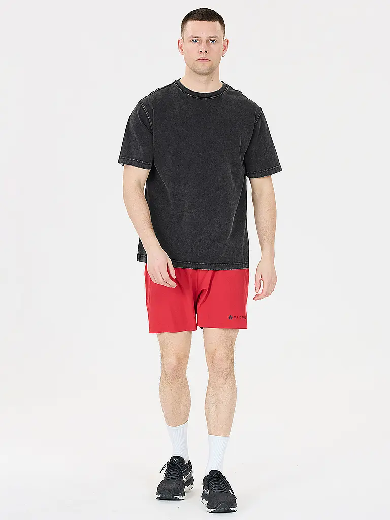 VIRTUS | Camiseta de hombre LLyod Washed | Negro