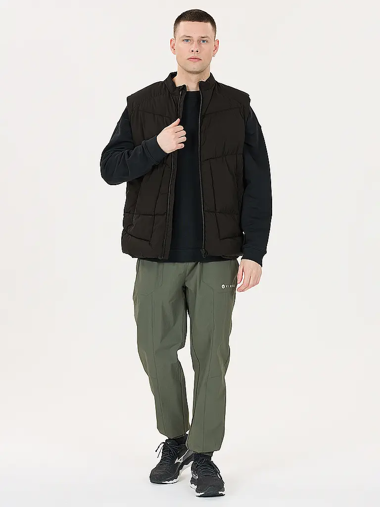 VIRTUS | Chaleco de hombre Mackey | Negro