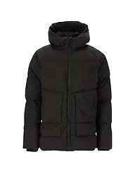 VIRTUS | Chaqueta de tiempo libre para hombre Mackey Puffer Hoodie | Negro