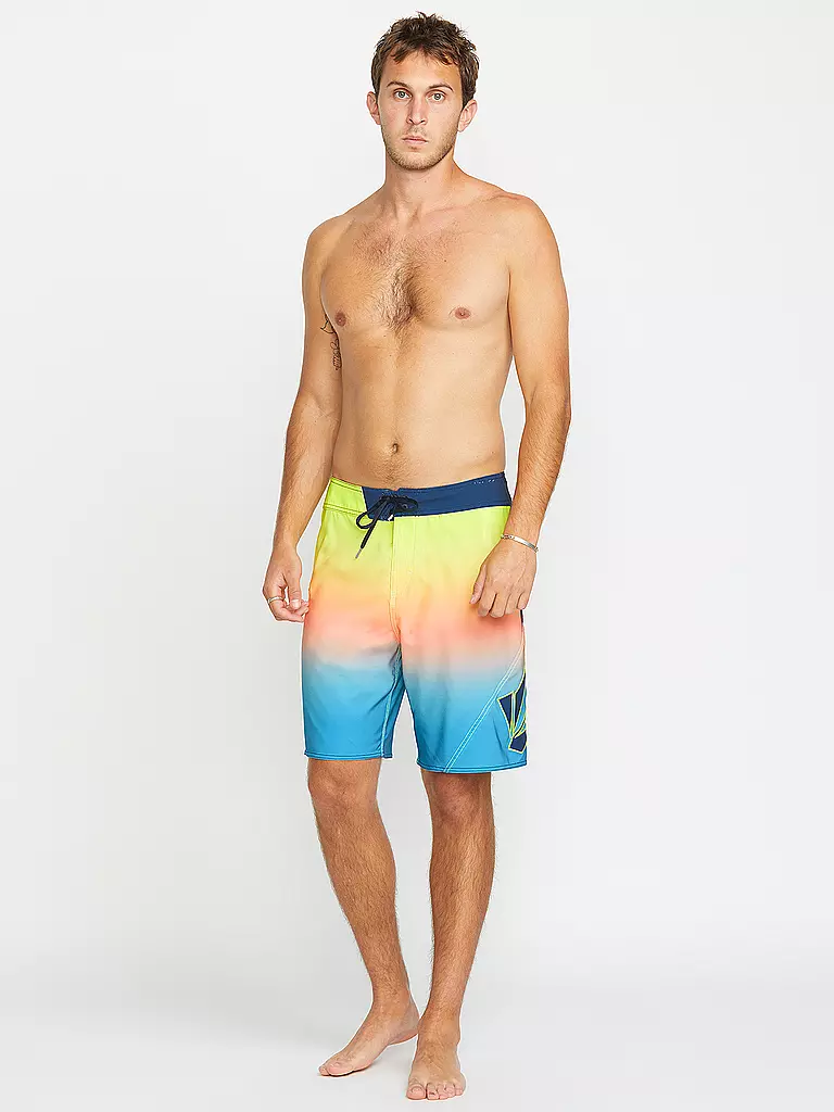 VOLCOM | Bañador de playa para hombre Vee Bee Mod 20" | Multicolor