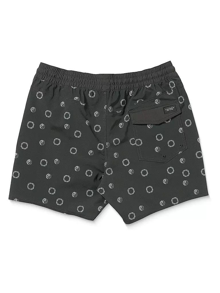 VOLCOM | Bañador para hombre Lido Print Trunk 16 | Gris