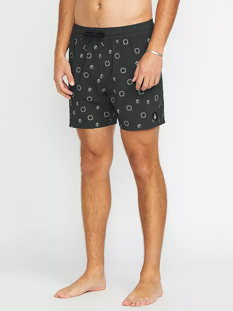 VOLCOM | Bañador para hombre Lido Print Trunk 16 | Gris