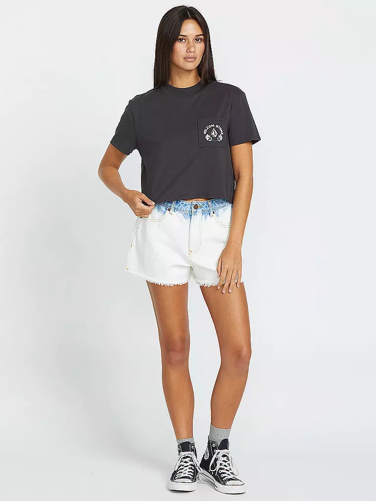 VOLCOM | Beachshirt de mujer Pocket Dial | Negro