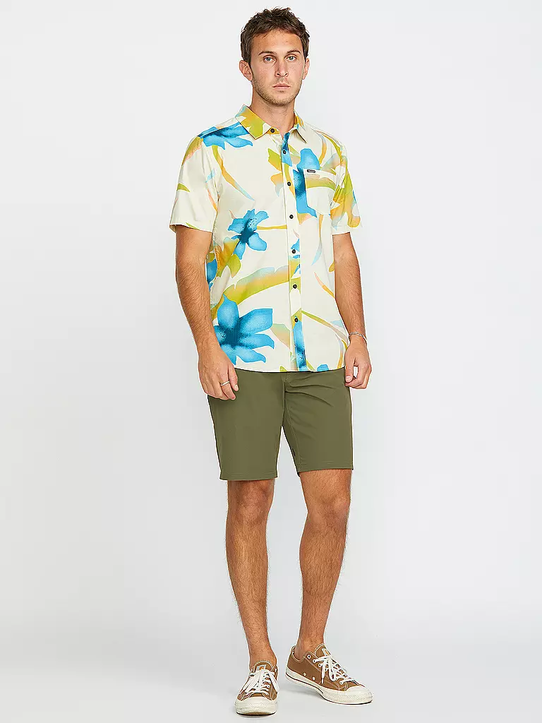 VOLCOM | Beachshort Frickin Cross Shred 20 para hombre | Oliva
