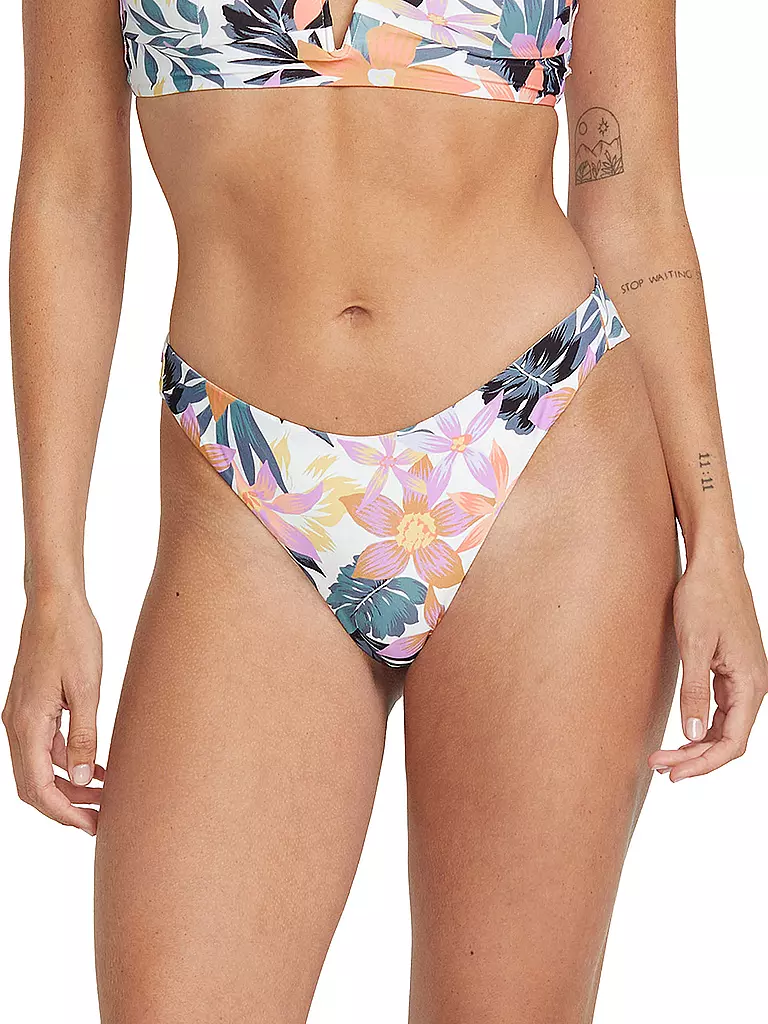 VOLCOM | Braga de bikini para mujer Tropicabana Cheekini | Multicolor