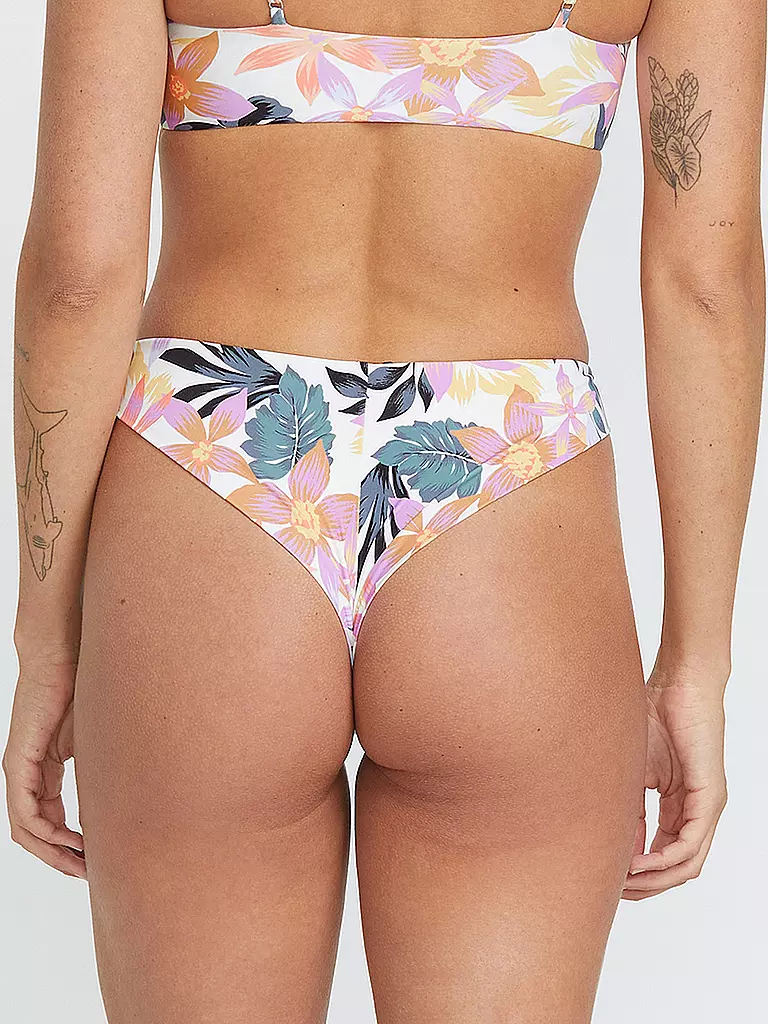 VOLCOM | Braga de bikini para mujer Tropicabana Cheekini | Multicolor