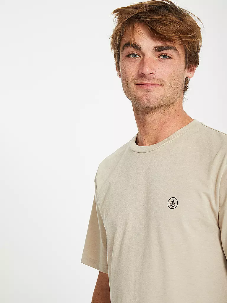 VOLCOM | Camiseta de playa para hombre Circle Blanks |