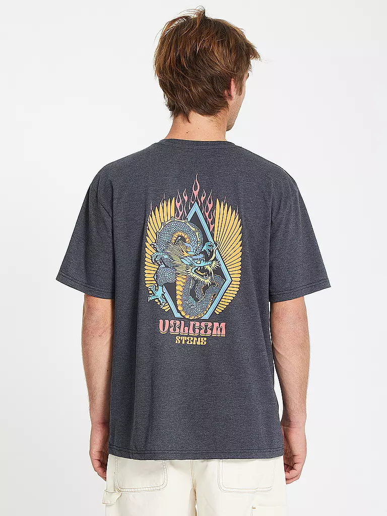 VOLCOM | Camiseta de playa para hombre Draggin Stone HTH |