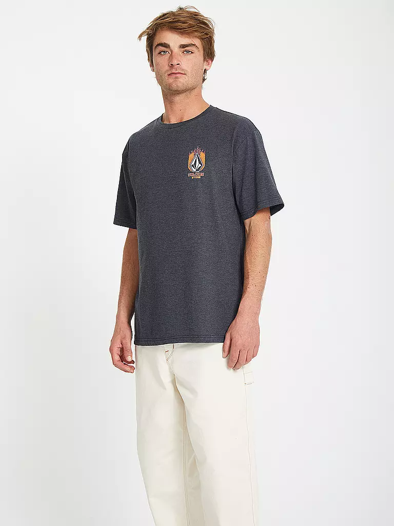 VOLCOM | Camiseta de playa para hombre Draggin Stone HTH |