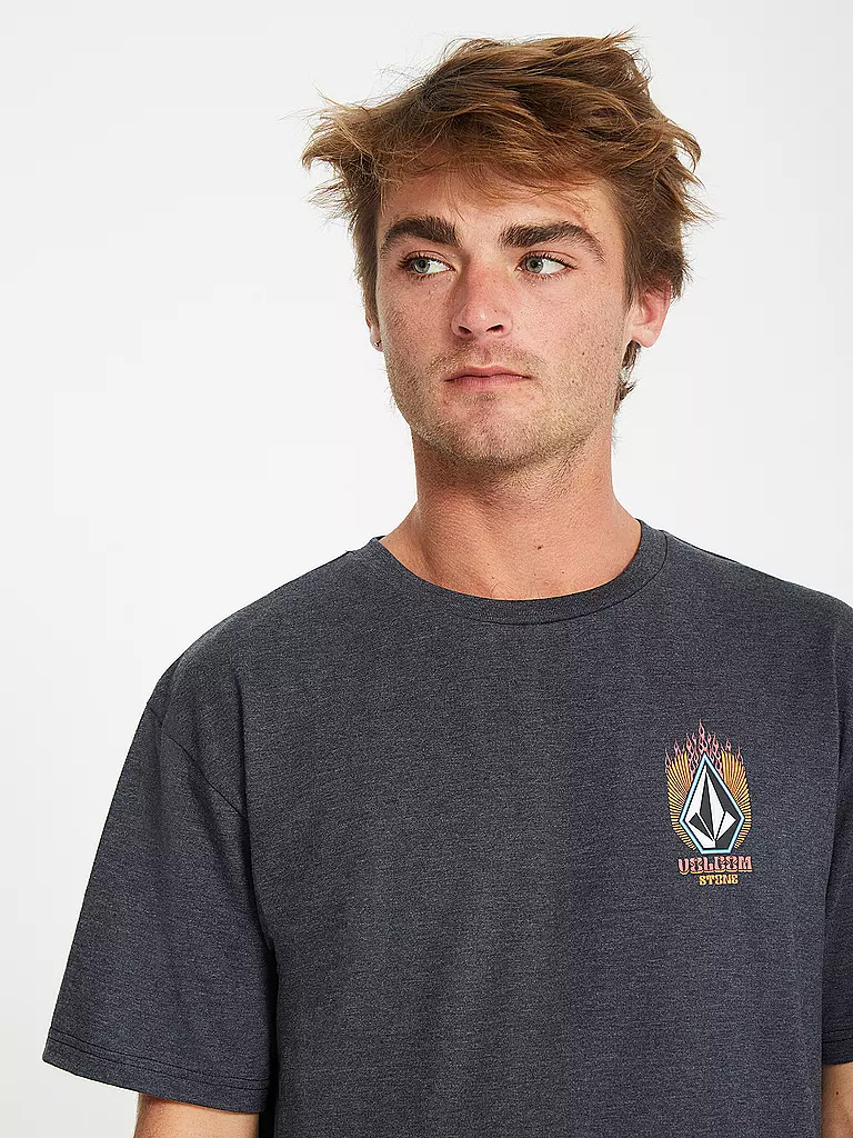 VOLCOM | Camiseta de playa para hombre Draggin Stone HTH |