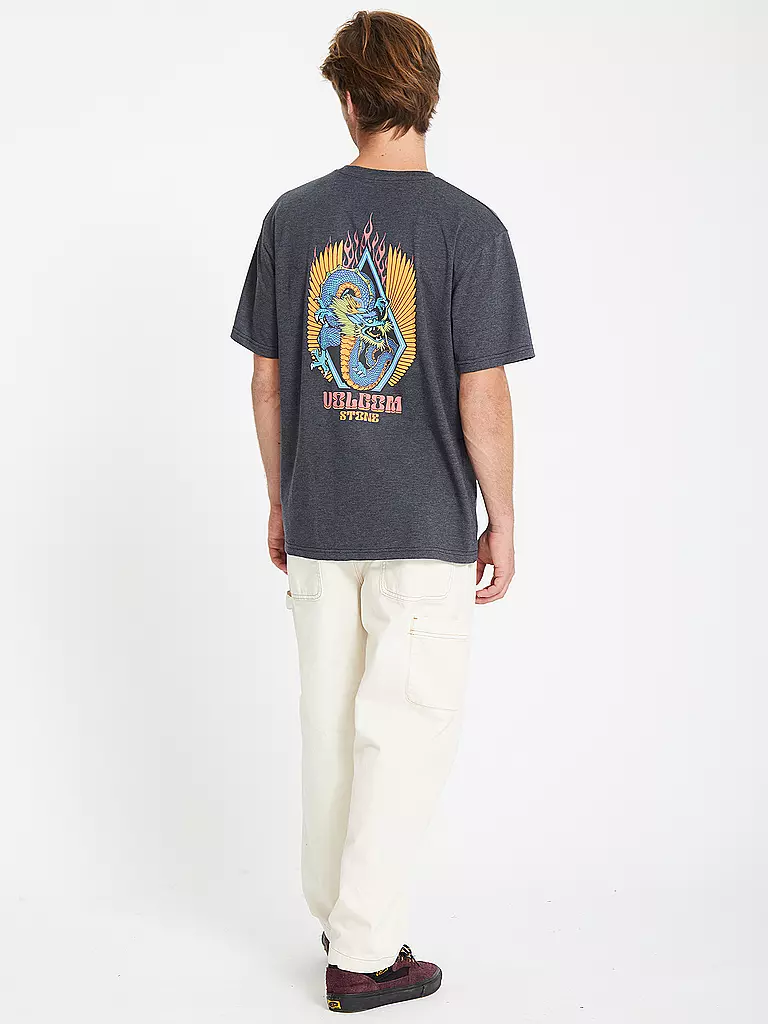 VOLCOM | Camiseta de playa para hombre Draggin Stone HTH |