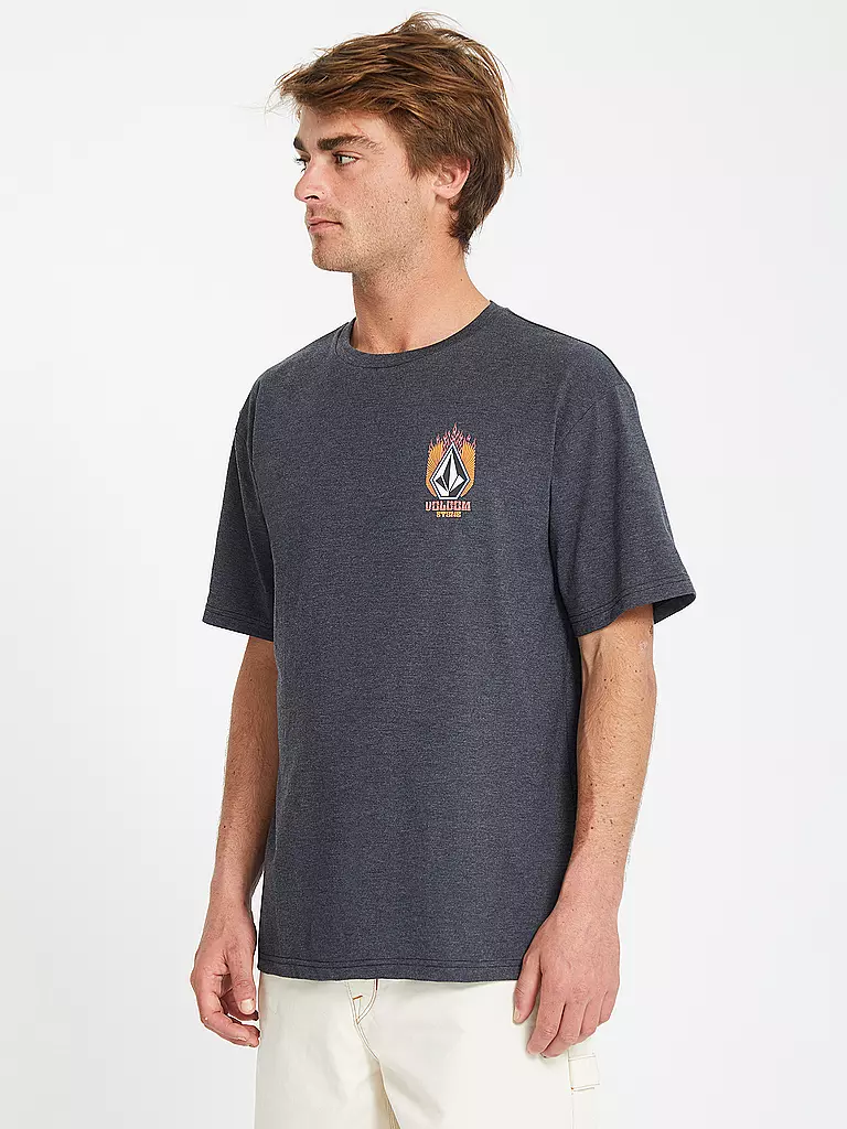 VOLCOM | Camiseta de playa para hombre Draggin Stone HTH |