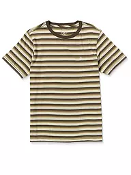 VOLCOM | Camiseta de playa para hombre Level Stone | Beige