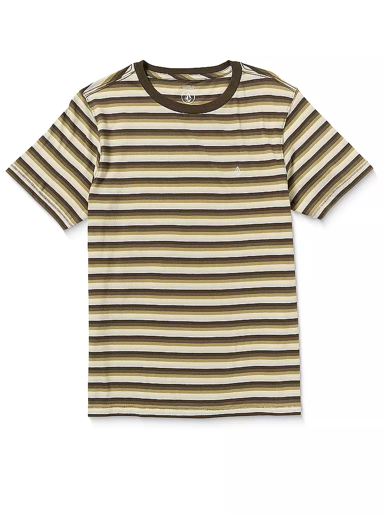 VOLCOM | Camiseta de playa para hombre Level Stone | Beige