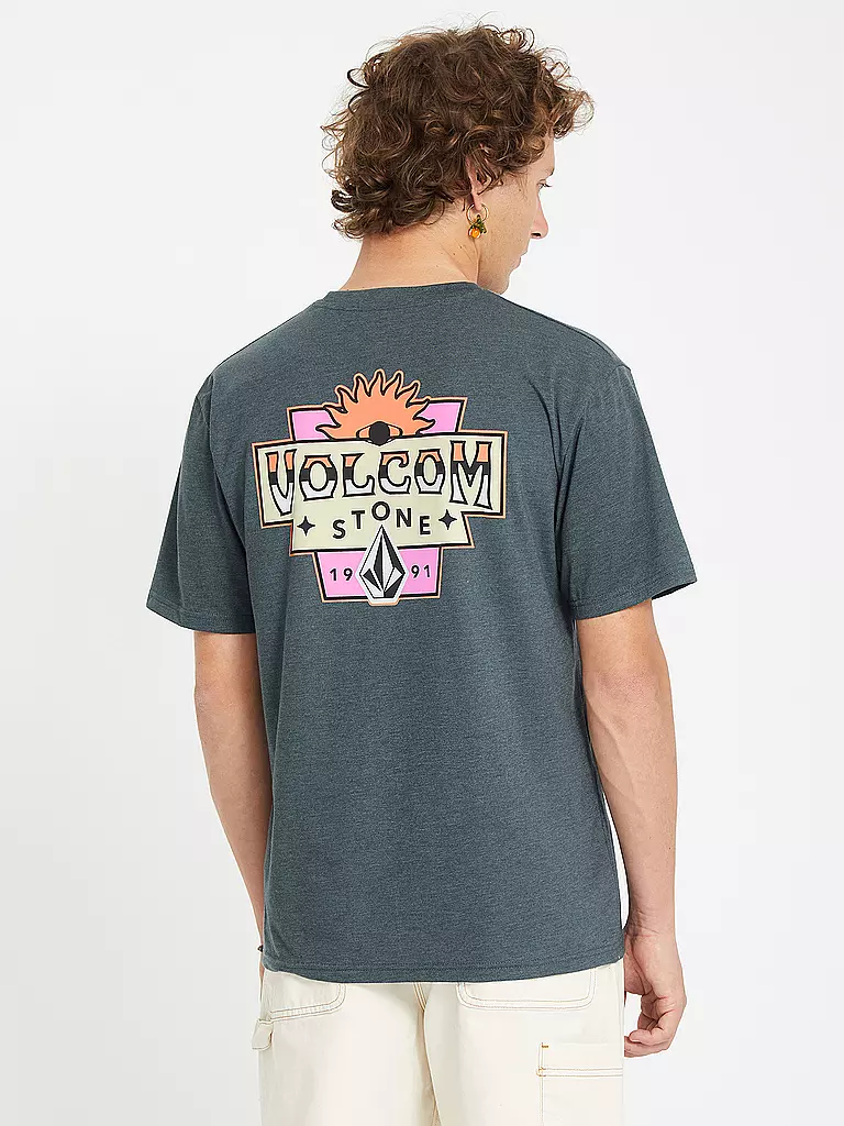 VOLCOM | Camiseta de playa para hombre Sure Thing HTH |