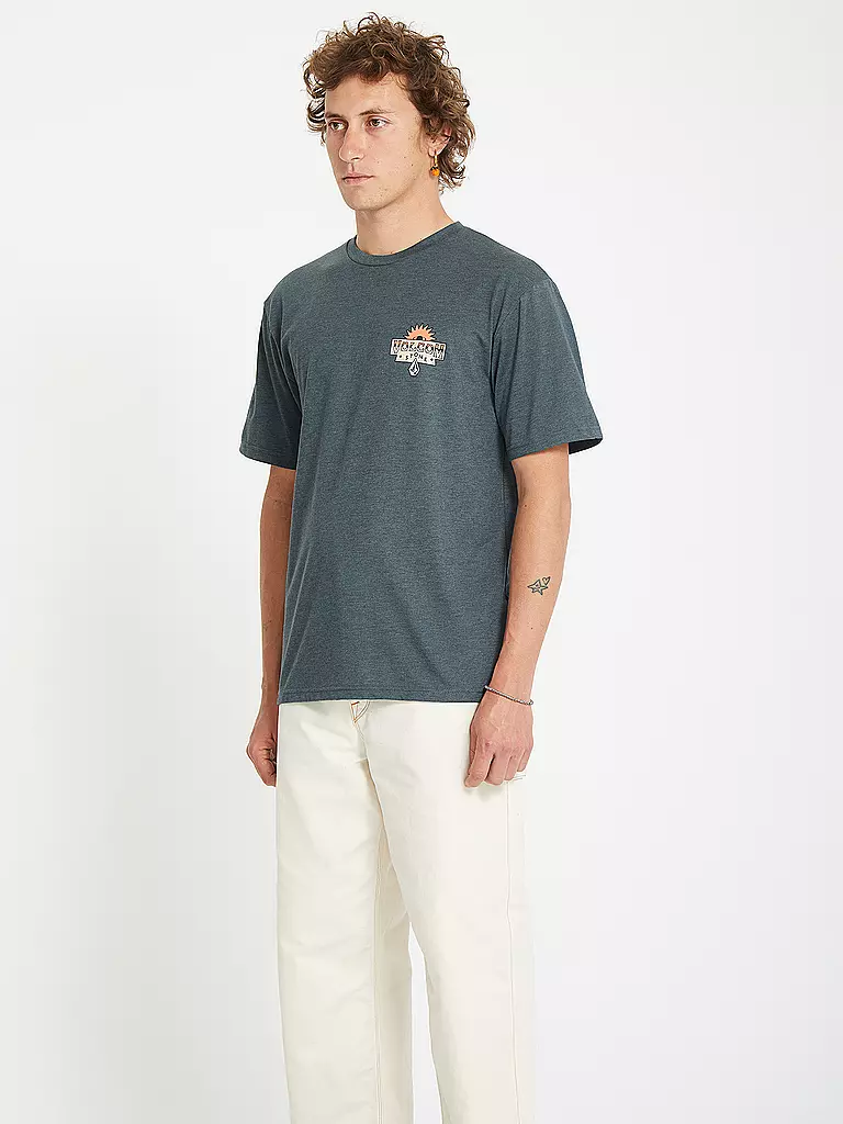 VOLCOM | Camiseta de playa para hombre Sure Thing HTH |