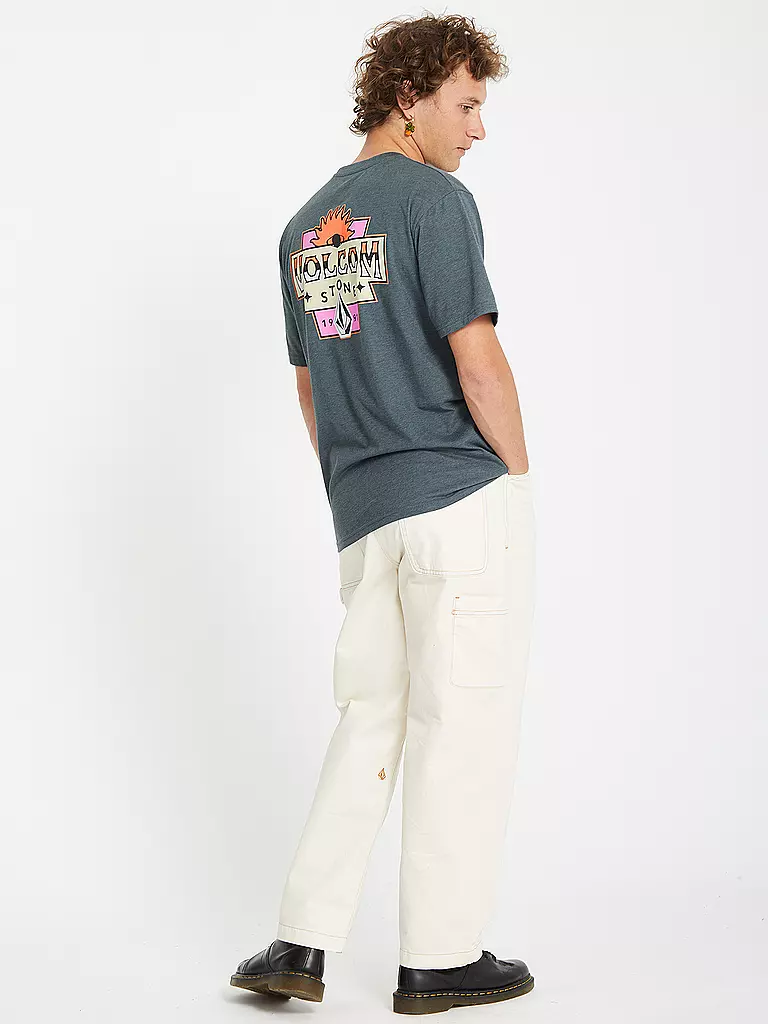 VOLCOM | Camiseta de playa para hombre Sure Thing HTH |