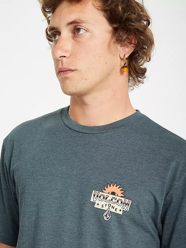 VOLCOM | Camiseta de playa para hombre Sure Thing HTH |