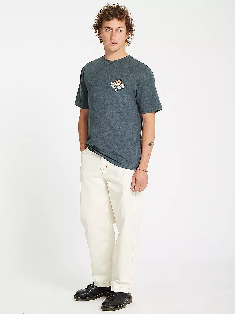 VOLCOM | Camiseta de playa para hombre Sure Thing HTH |