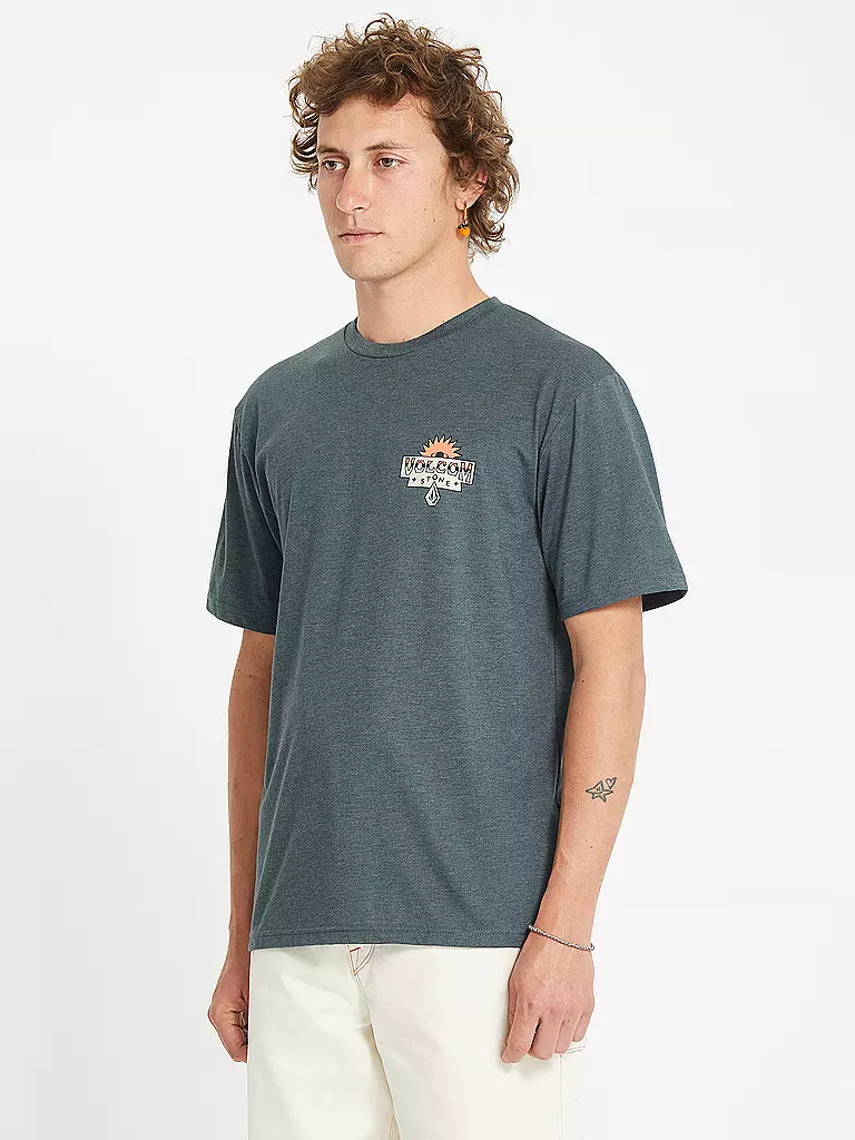 VOLCOM | Camiseta de playa para hombre Sure Thing HTH |