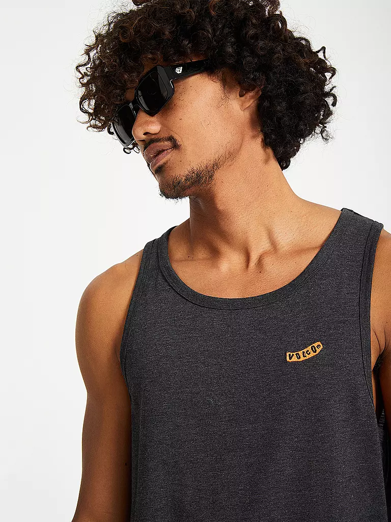 VOLCOM | Camiseta de tirantes de playa para hombre Pistol Stone HTH TT |