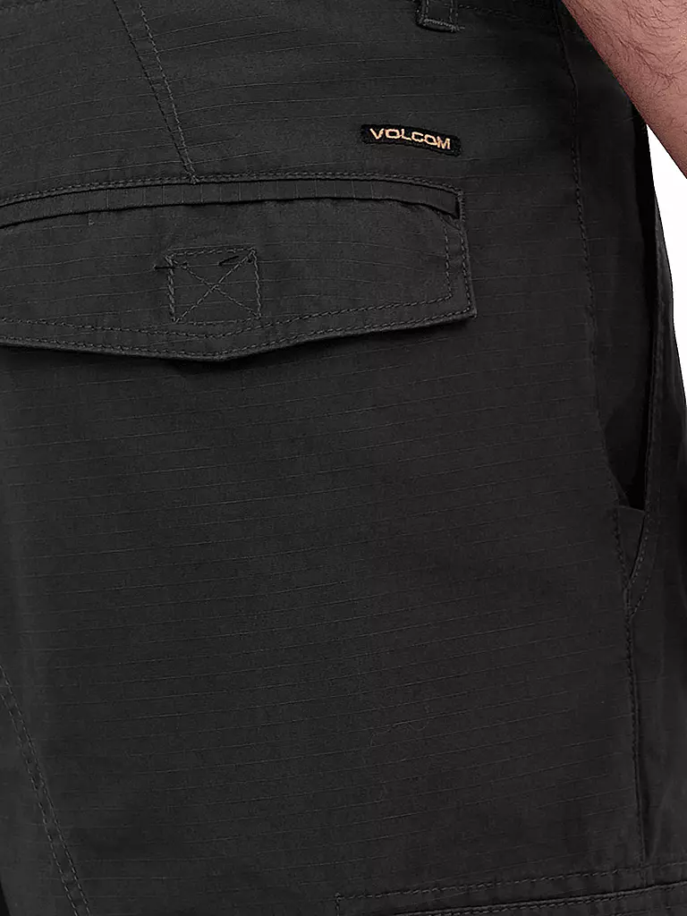 VOLCOM | Herren Bermuda Grande Barracks Cargo | Negro