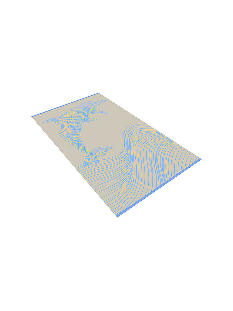 Toalla de baño Ocean Dance Stone beige