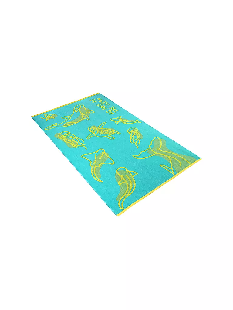 VOSSEN | Toalla de baño Free Ocean | Turquesa