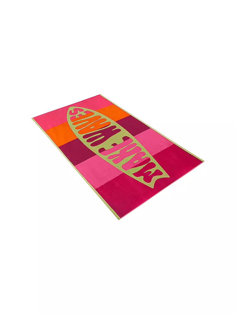 VOSSEN | Toalla de baño Make Waves | Fucsia