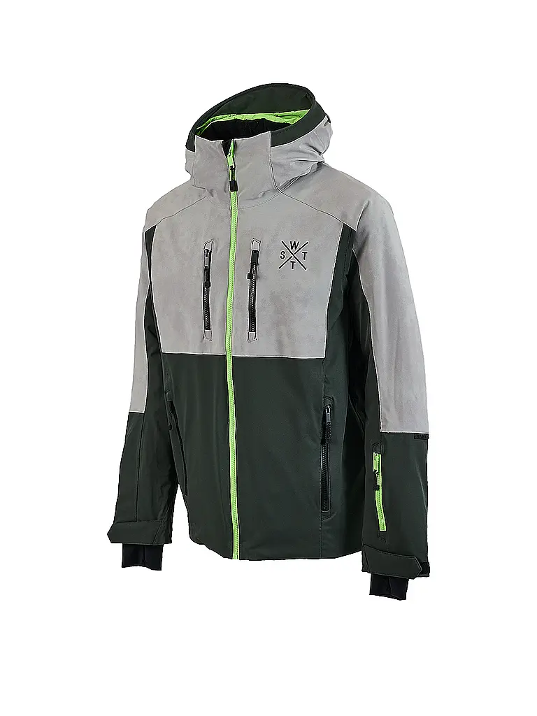 WATTS | Chaqueta de esquí Blow para hombre | Verde oscuro