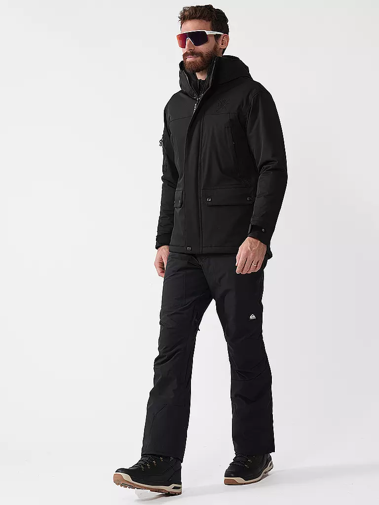 WATTS | Chaqueta de esquí Clever para hombre | Negro