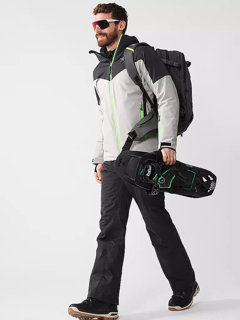 WATTS | Chaqueta de esquí Storm para hombre | Gris claro