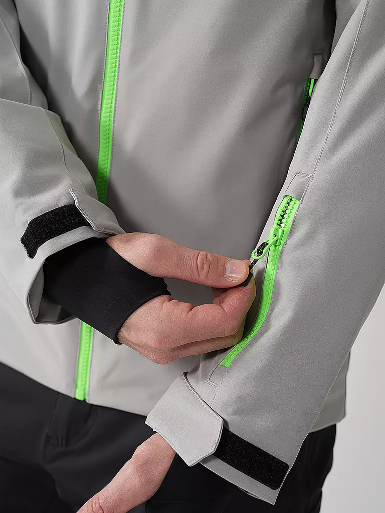 WATTS | Chaqueta de esquí Storm para hombre | Gris claro
