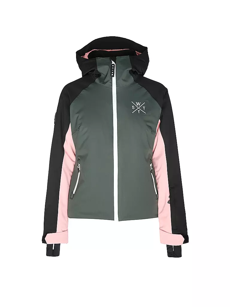 WATTS | Chaqueta de esquí X-Ice para mujer | Verde oscuro