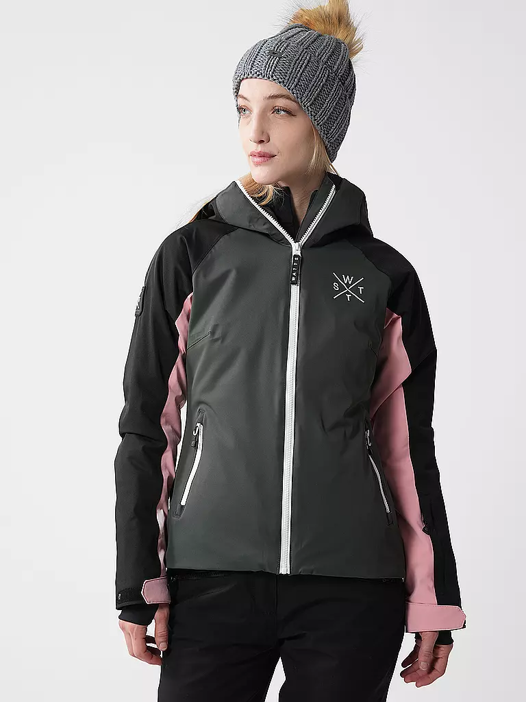 WATTS | Chaqueta de esquí X-Ice para mujer | Verde oscuro