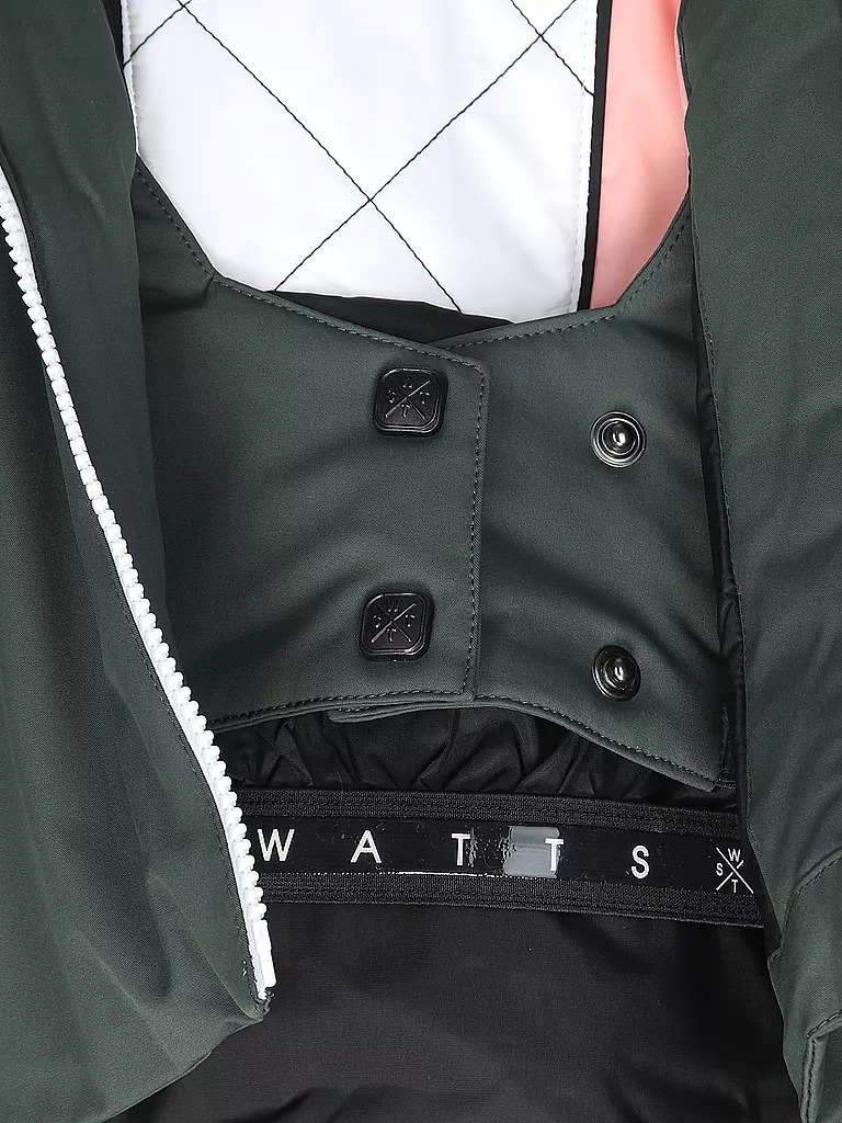 WATTS | Chaqueta de esquí X-Ice para mujer | Verde oscuro