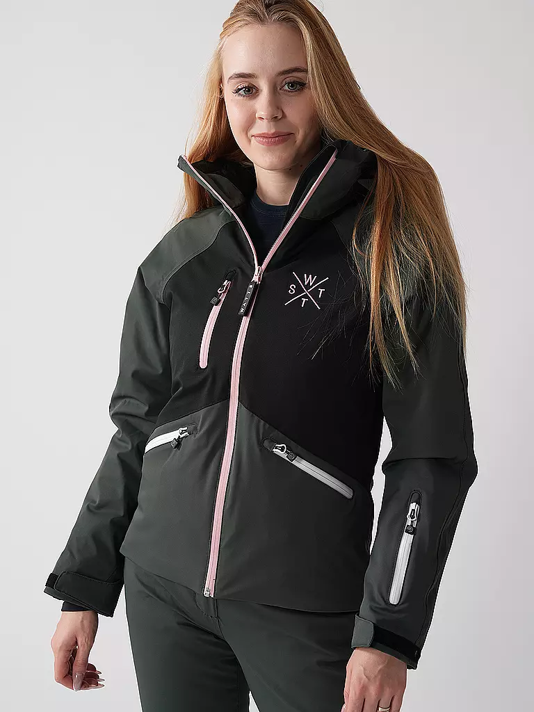 WATTS | Chaqueta de esquí X-Summit para mujer | Verde oscuro