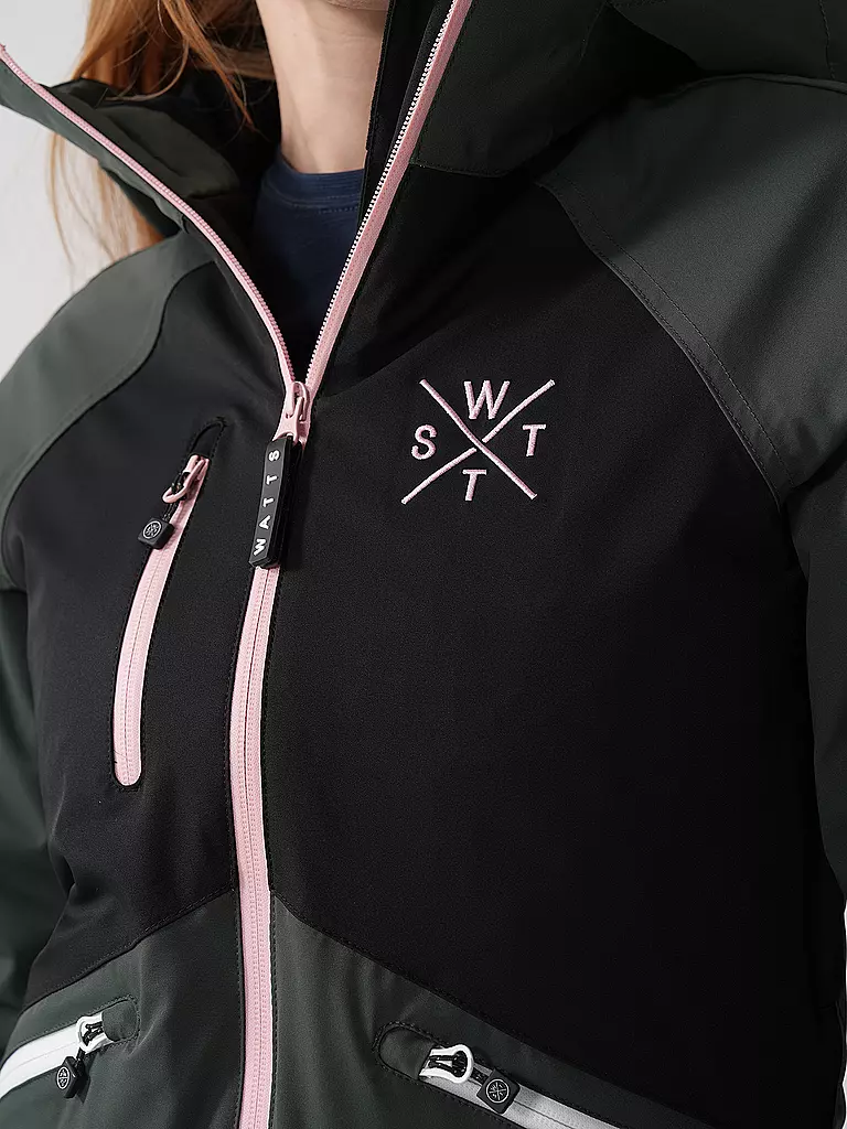 WATTS | Chaqueta de esquí X-Summit para mujer | Verde oscuro