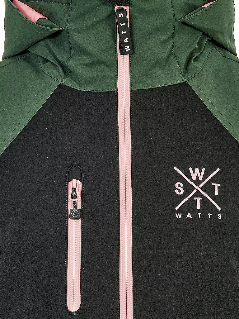 WATTS | Chaqueta de esquí X-Summit para mujer | Verde oscuro