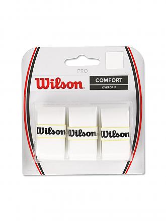 WILSON | Overgrips de Tenis Pro Blanco 3 Unidades