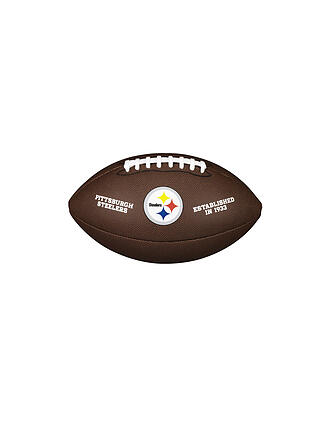 WILSON | Balón de Fútbol Americano NFL con Licencia Pittsburgh Steelers