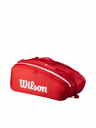 WILSON | Raquetero Super Tour Red Collection 12 raquetas