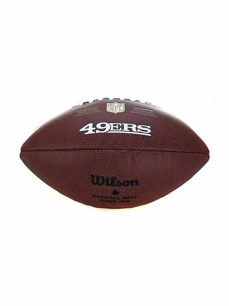 WILSON | American Football NFL Lizenzball San Francisco 49ers | Marrón